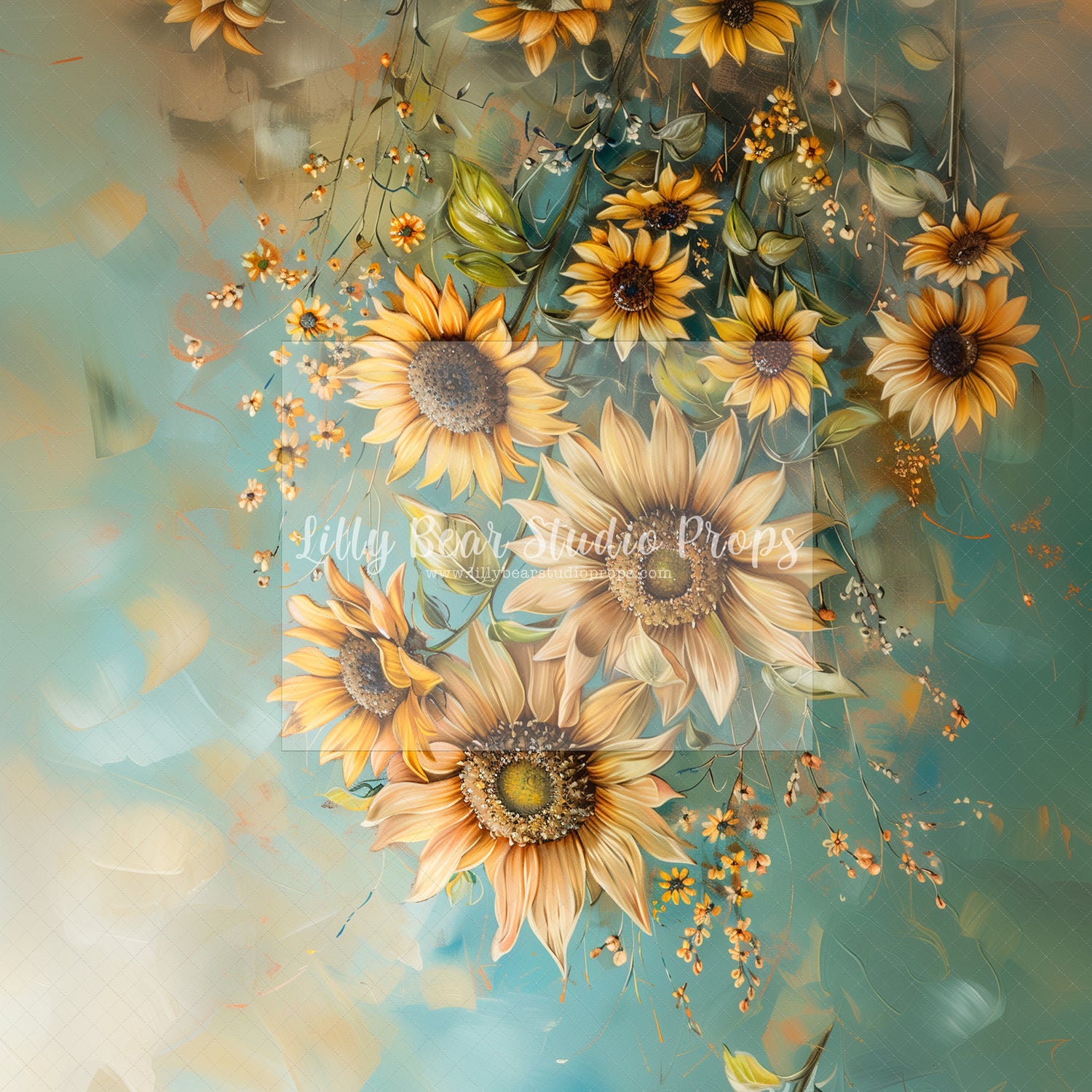 Blooms of Sunflowers - Sweep Option - Tester