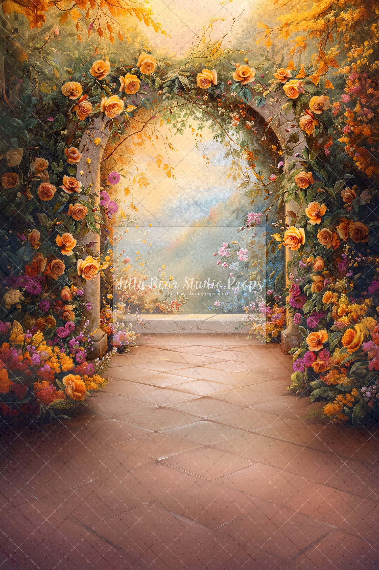 Bronwen Fine Art Floral - Sweep Option - Tester