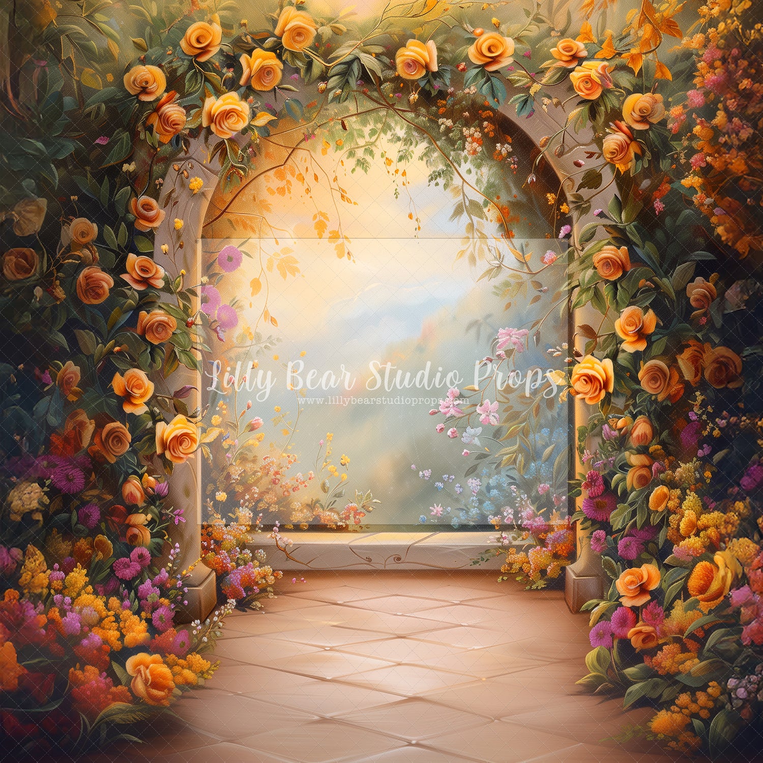 Bronwen Fine Art Floral - Sweep Option - Tester