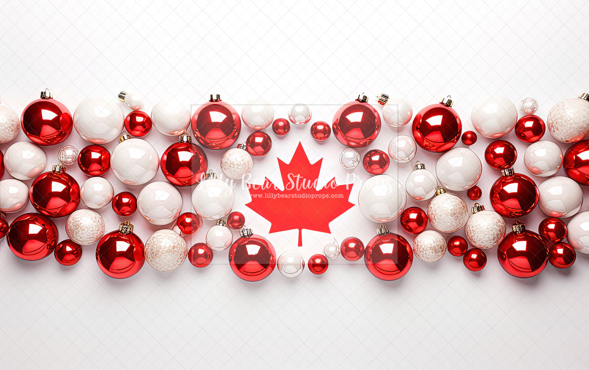 Canadian Christmas Wall Lilly Bear Studio Props