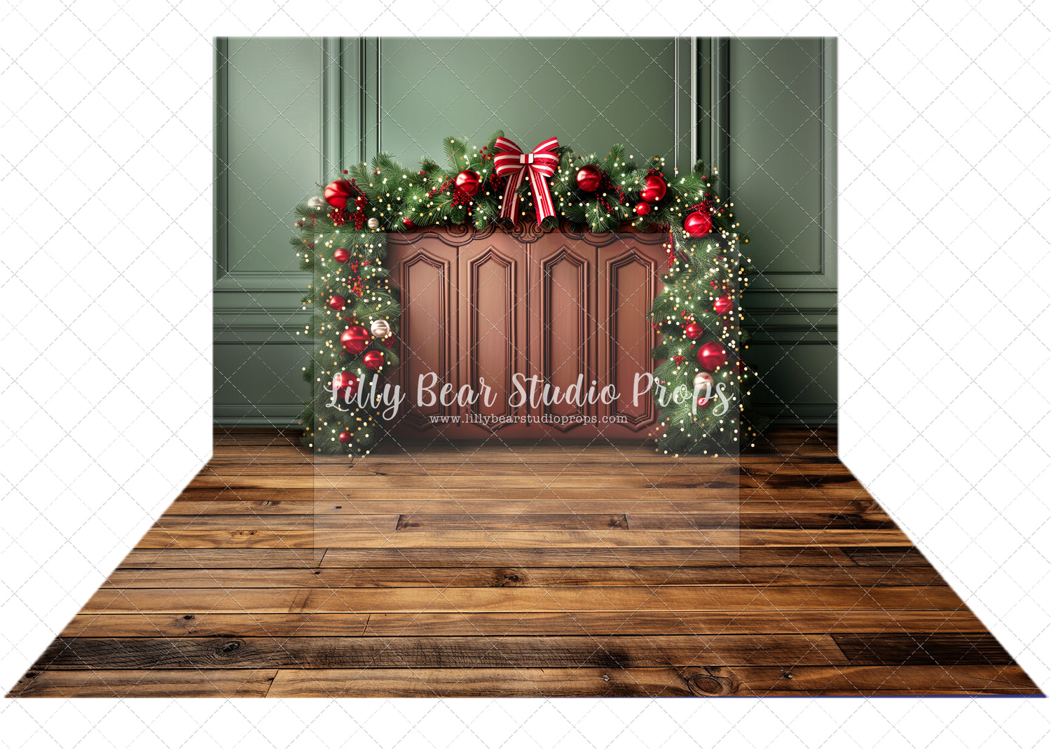 Candy Bow Headboard Combo