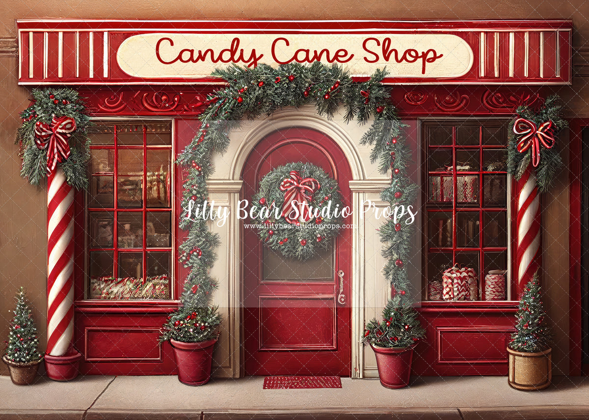 Candy Cane Shop Lilly Bear Studio Props