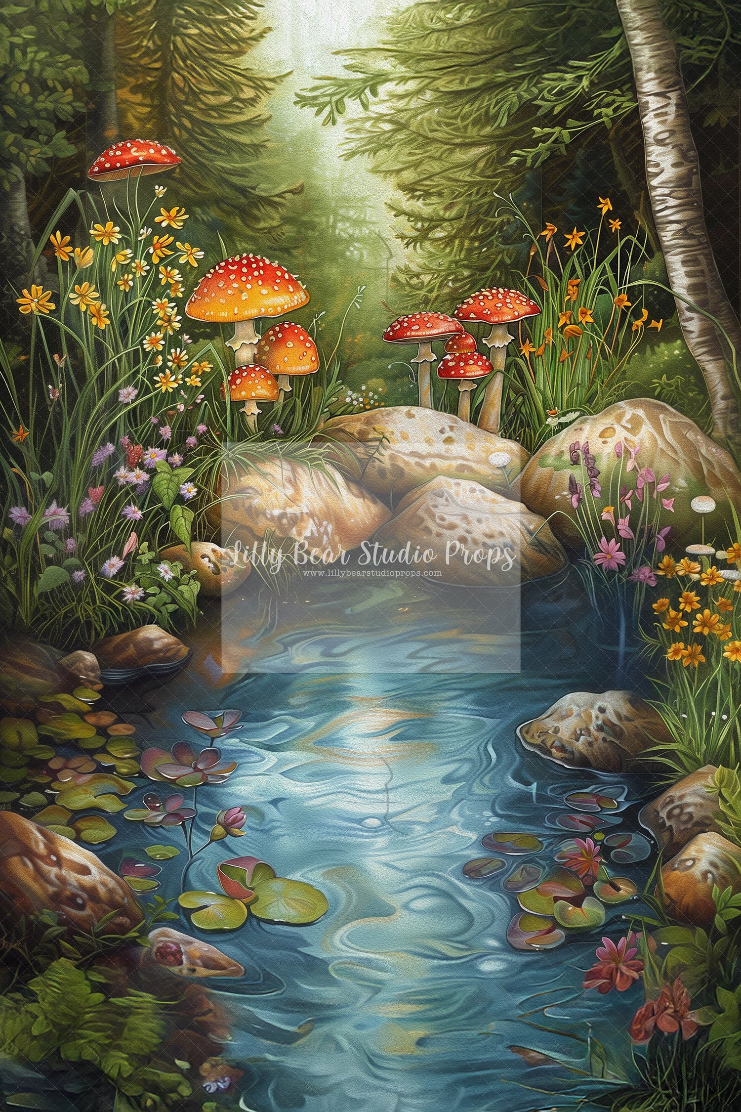 Celeste Fine Art Floral - Sweep Option - Tester