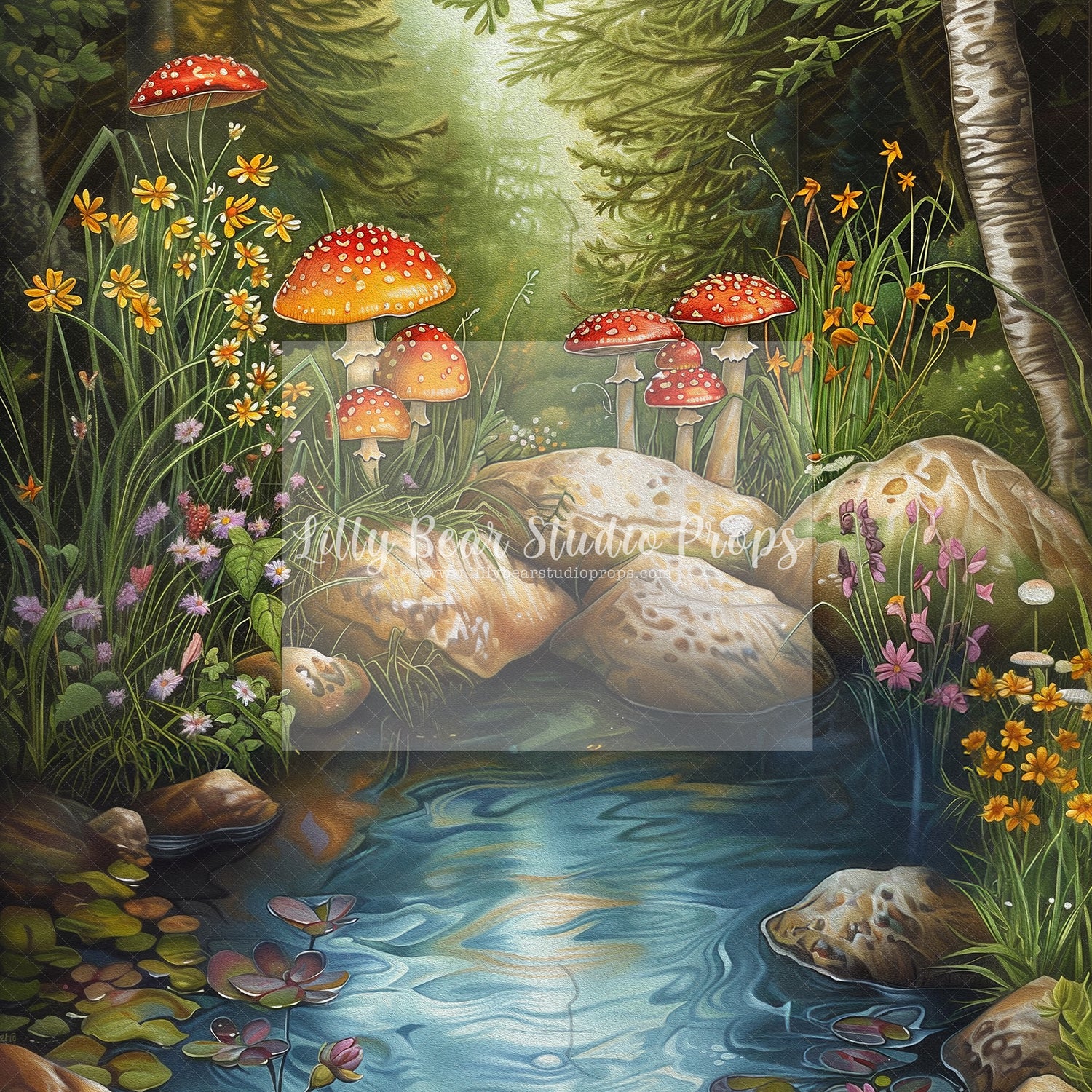 Celeste Fine Art Floral - Sweep Option - Tester