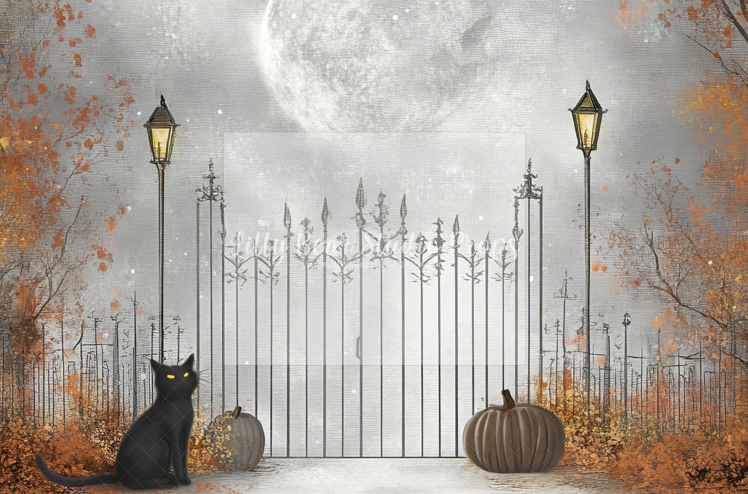 Chalky Halloween Scene - Sweep Option