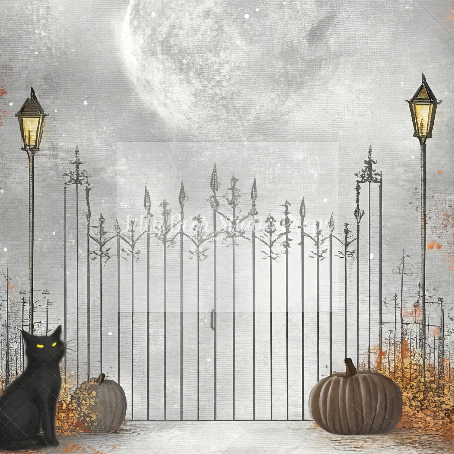 Chalky Halloween Scene - Sweep Option