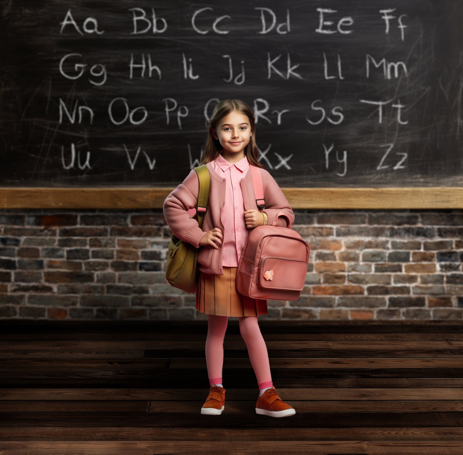 Classroom Chalkboard ABC Combo