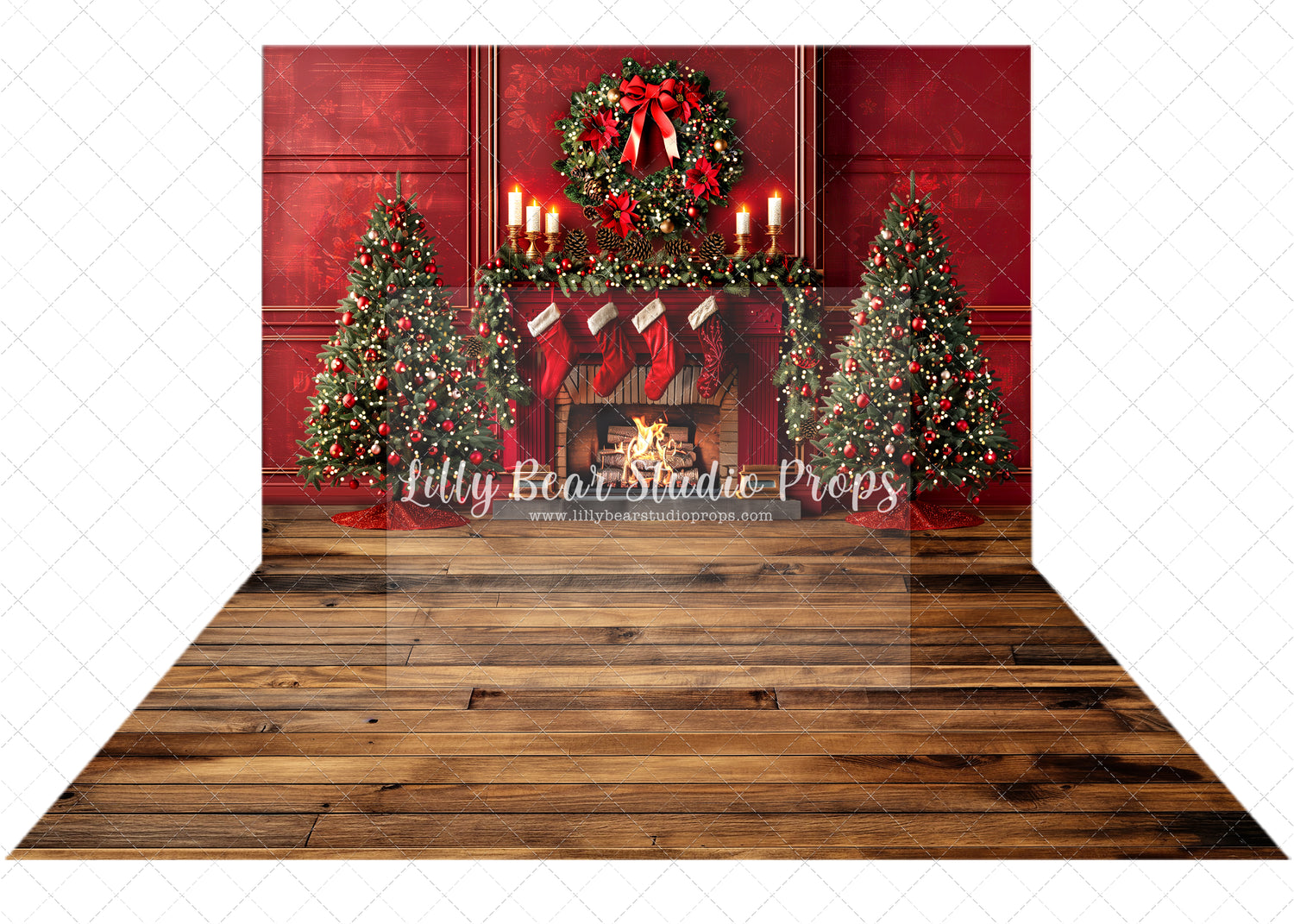 Cosy Red Christmas & Damon Combo