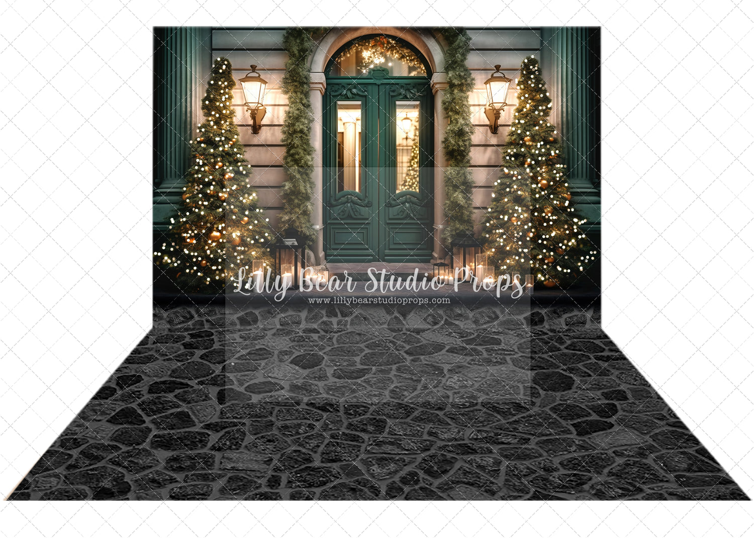 Emerald Christmas Doors Combo