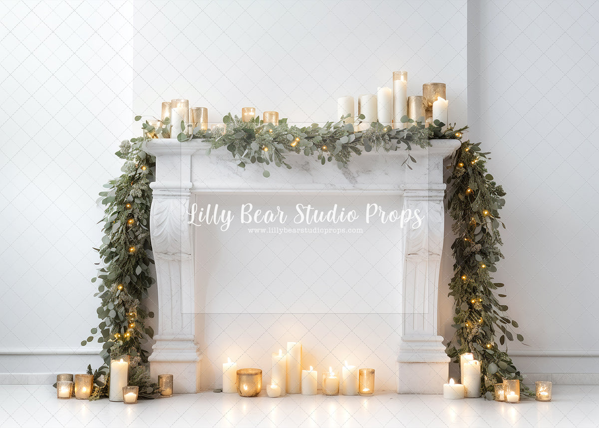 Eucalyptus Fireplace Lilly Bear Studio Props