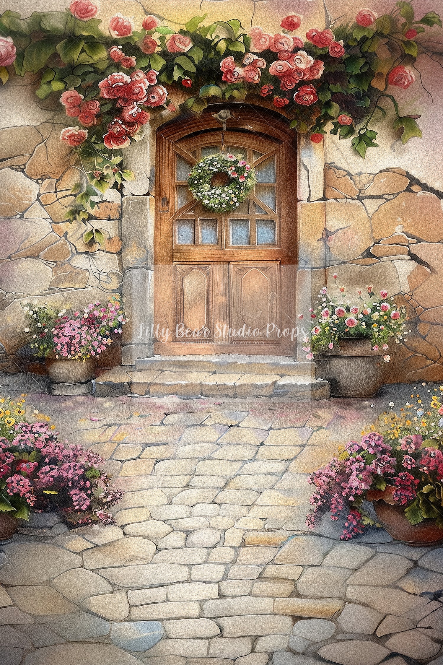 Evienne Fine Art Floral  - Sweep Option - Tester