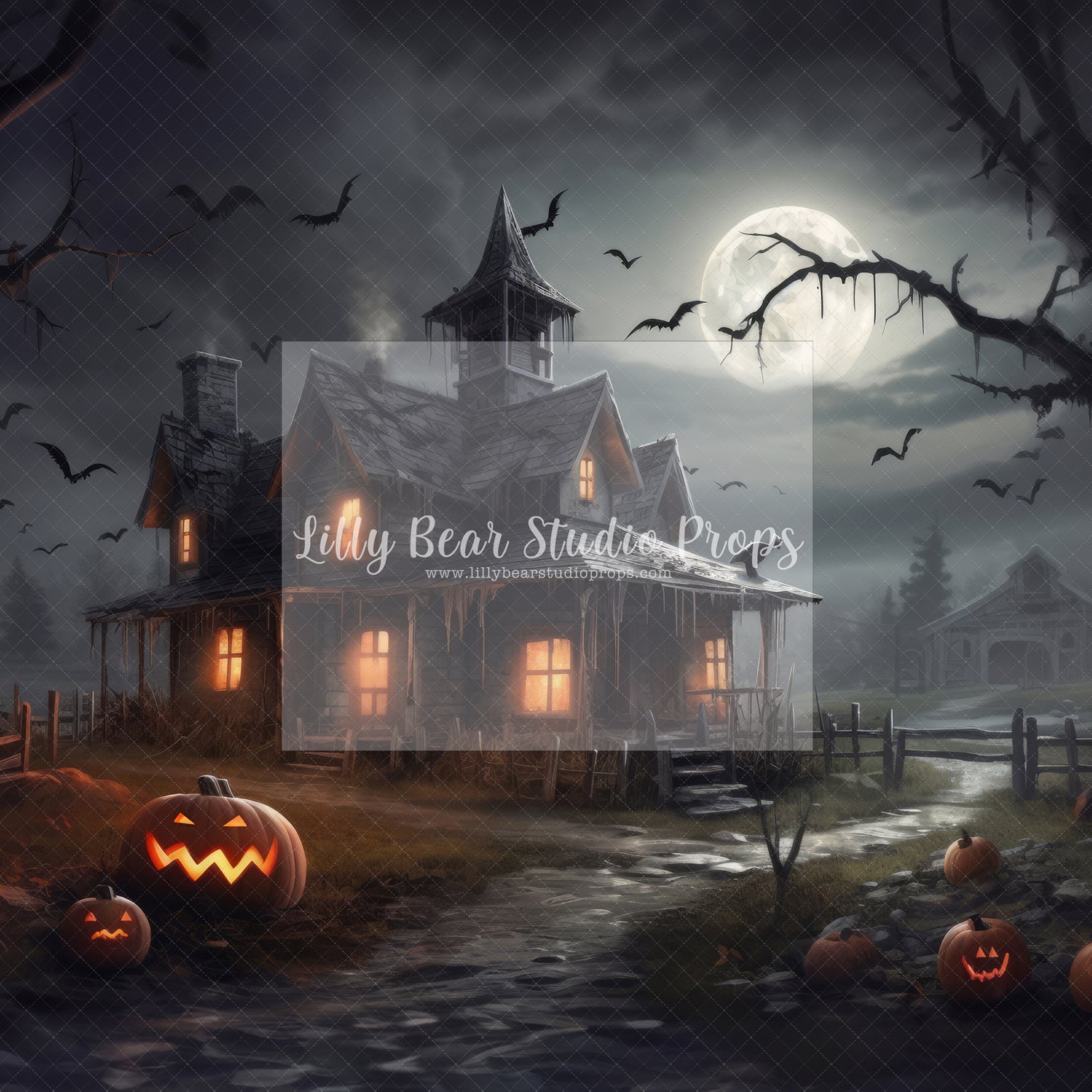 Haunted House Moonlight - Sweep Option