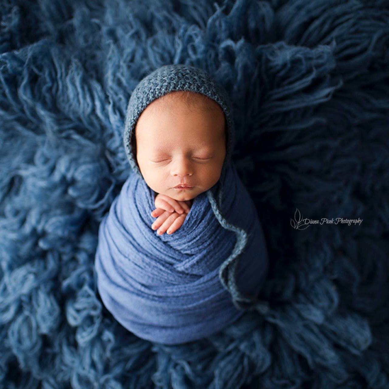 LEVI BLUE Premium Wool Flokati  (RTS)