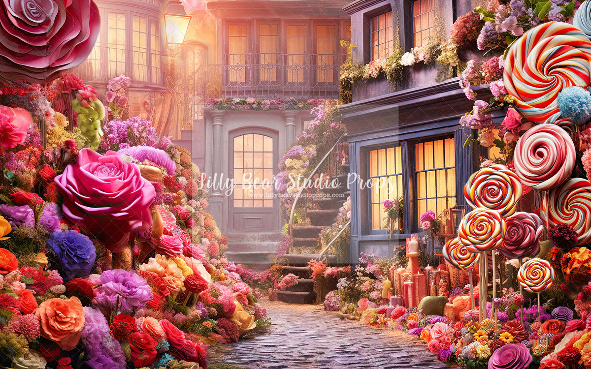 Lollipop Village Alley Lilly Bear Studio Props