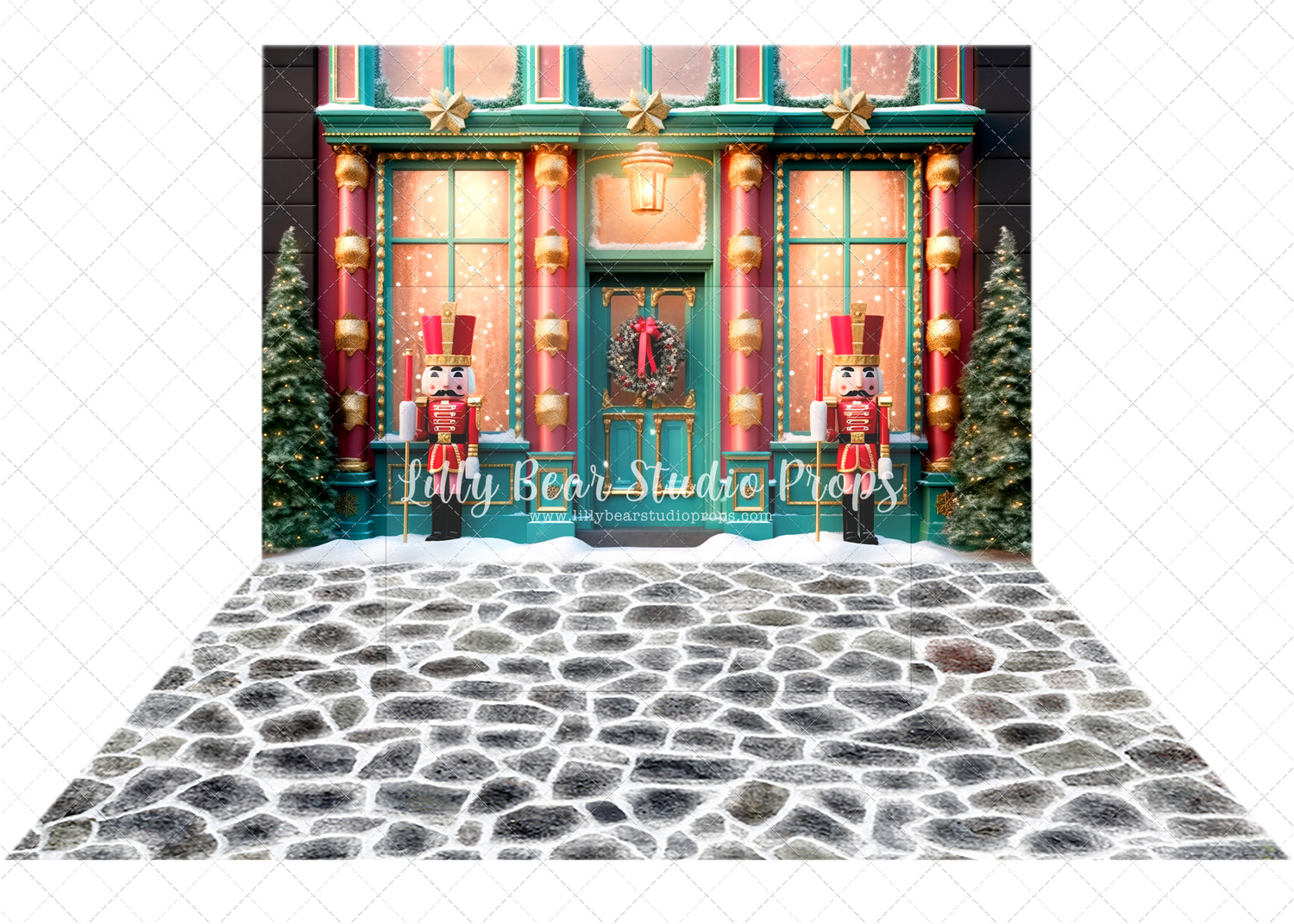 Nutcracker & Co with Snowy Cobblestones Combo