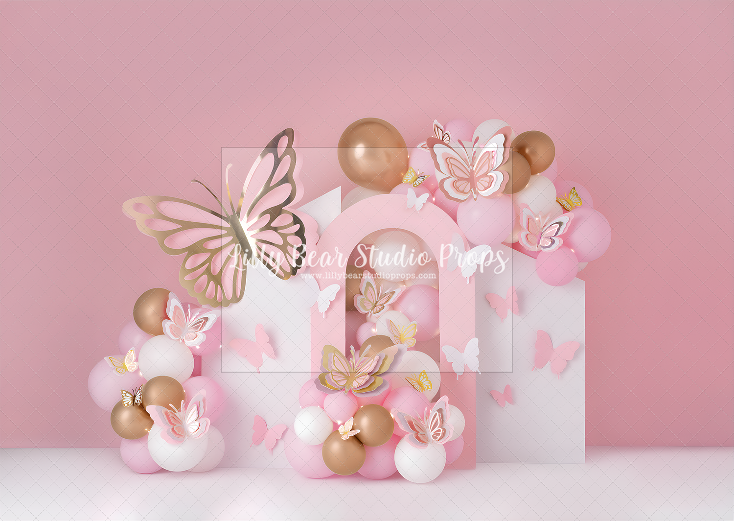 Prettiest Golden Butterflies