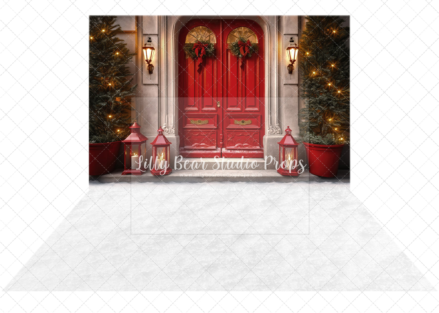 Ruby Christmas Snow Doors Combo