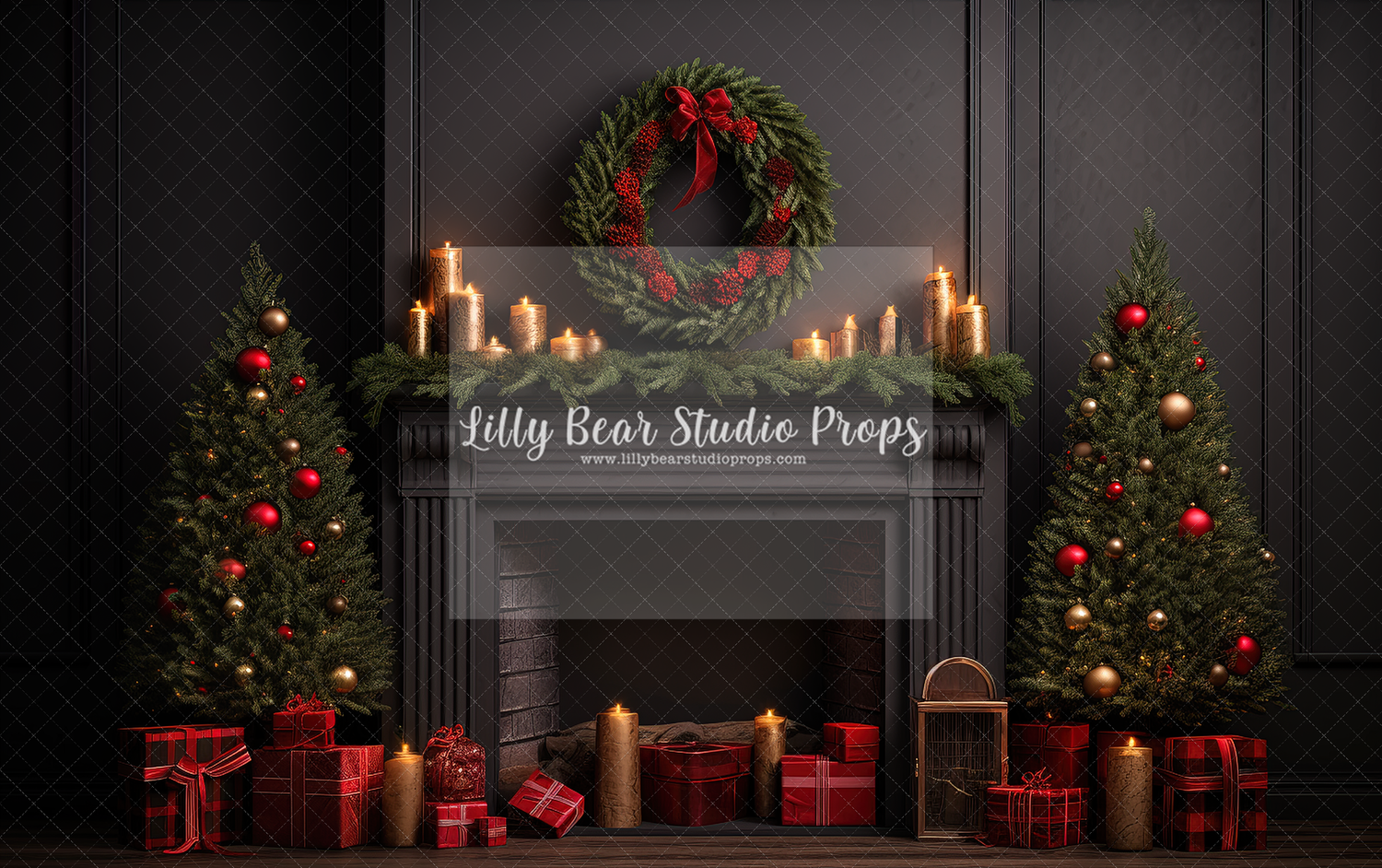 Simply Classic Christmas and Warm Carmel Wood Combo