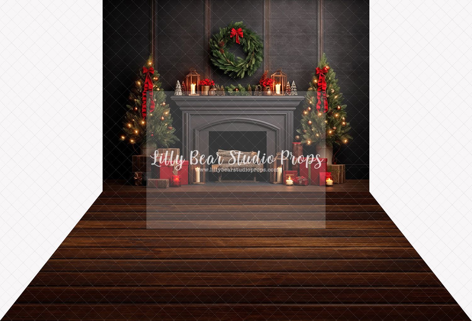 Simply Classic Holiday and Warm Carmel Wood Combo