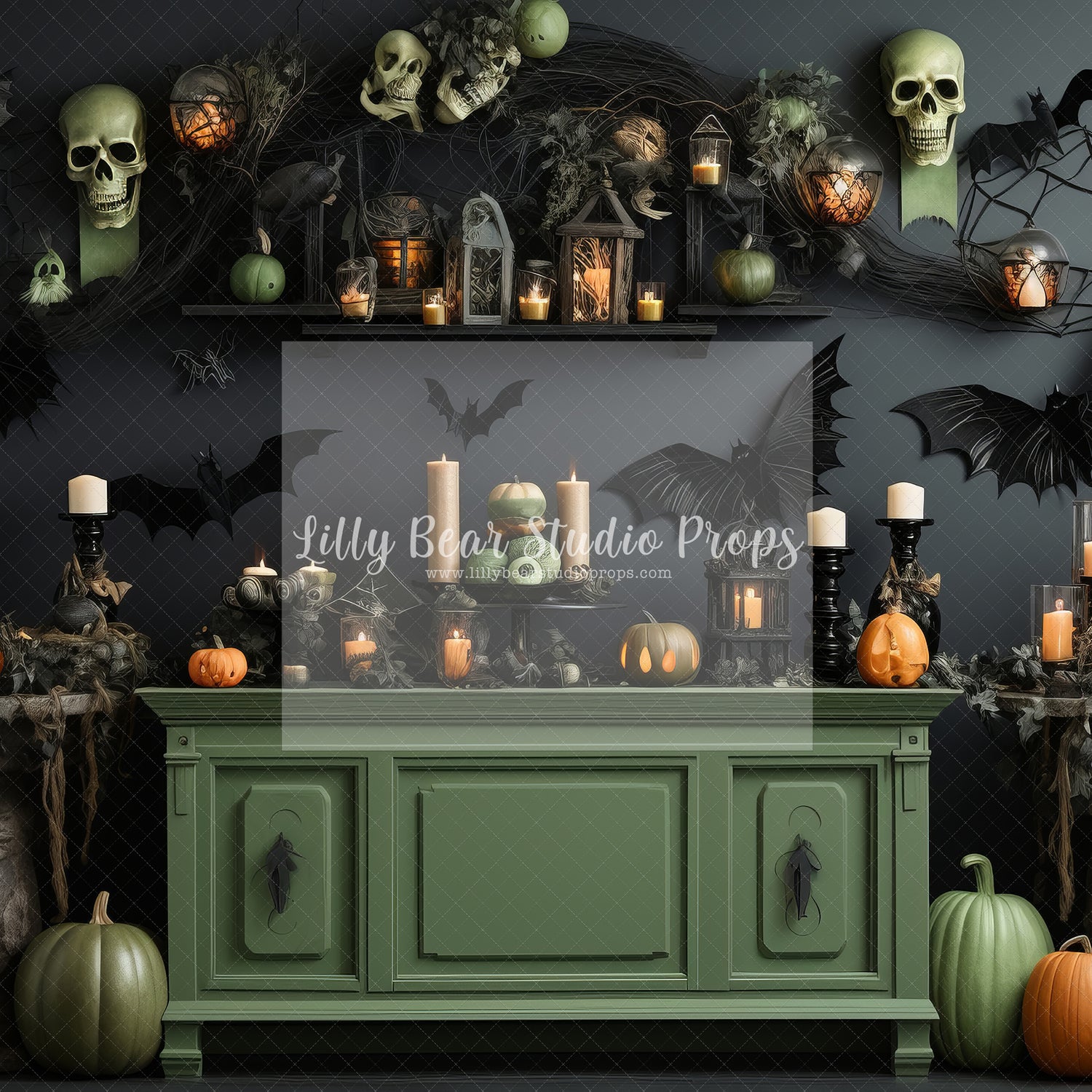 Skull Spooky Kitchen - Sweep Option