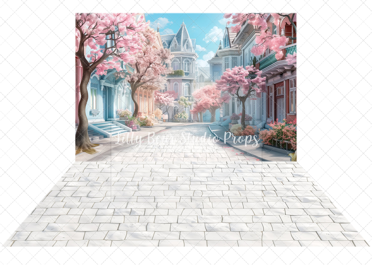 Spring Street & White Stone Floor Combo - Tester