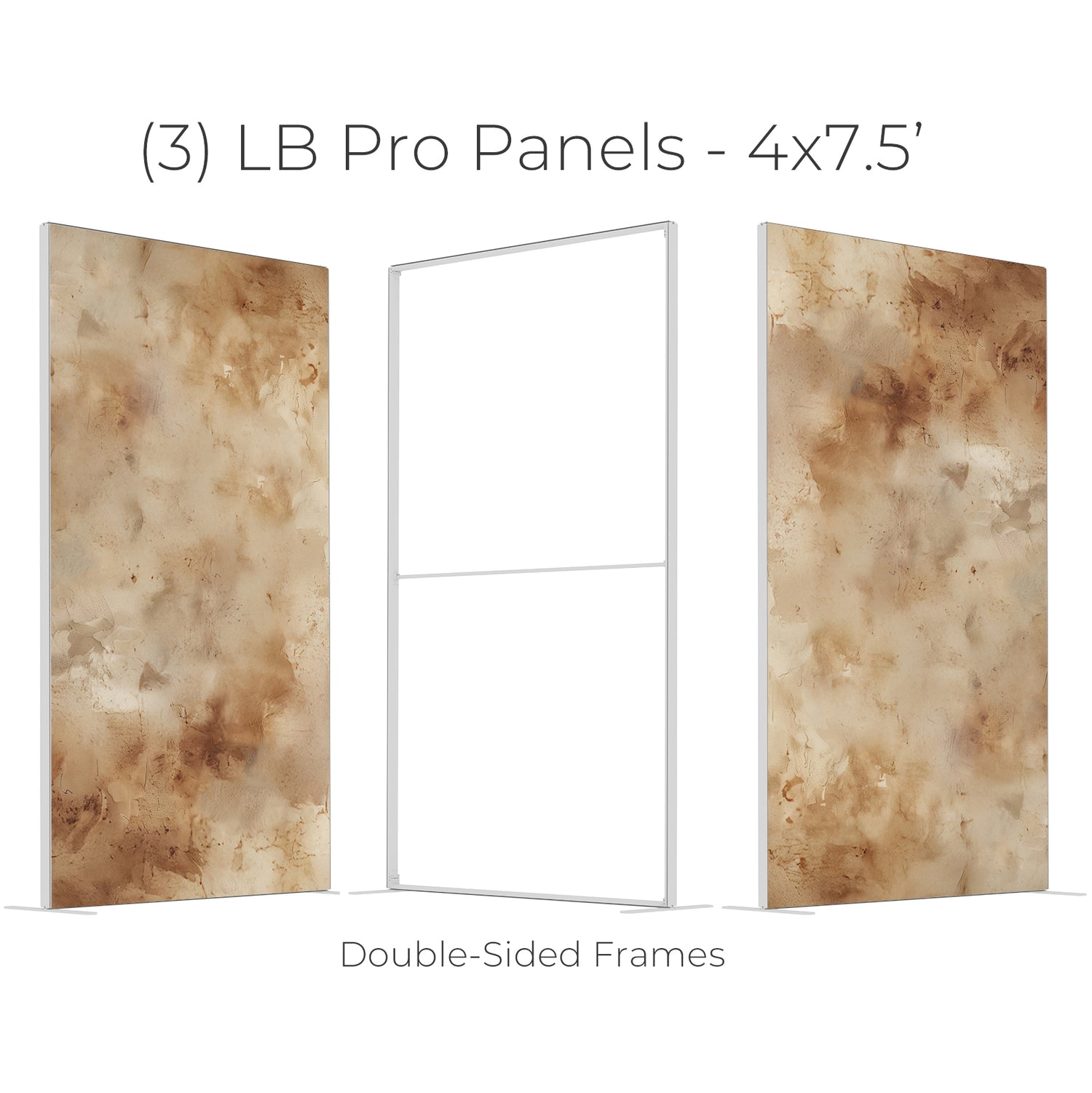 LB Pro Panels - THREE 4x7.5' Panels