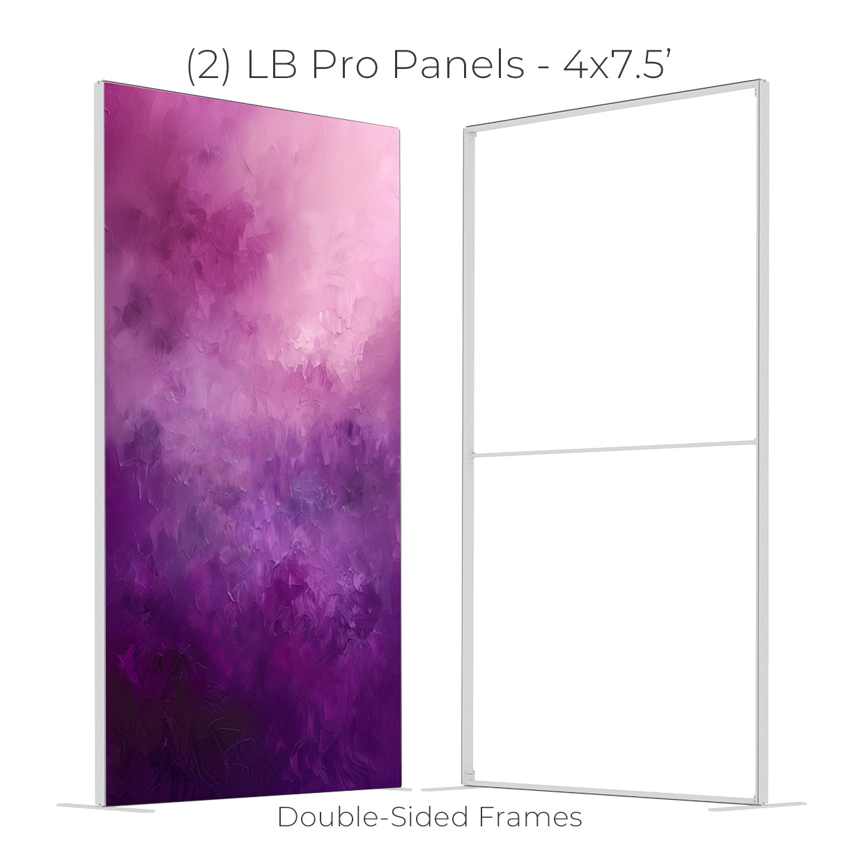 LB Pro Panels - TWO 4x7.5' Panels
