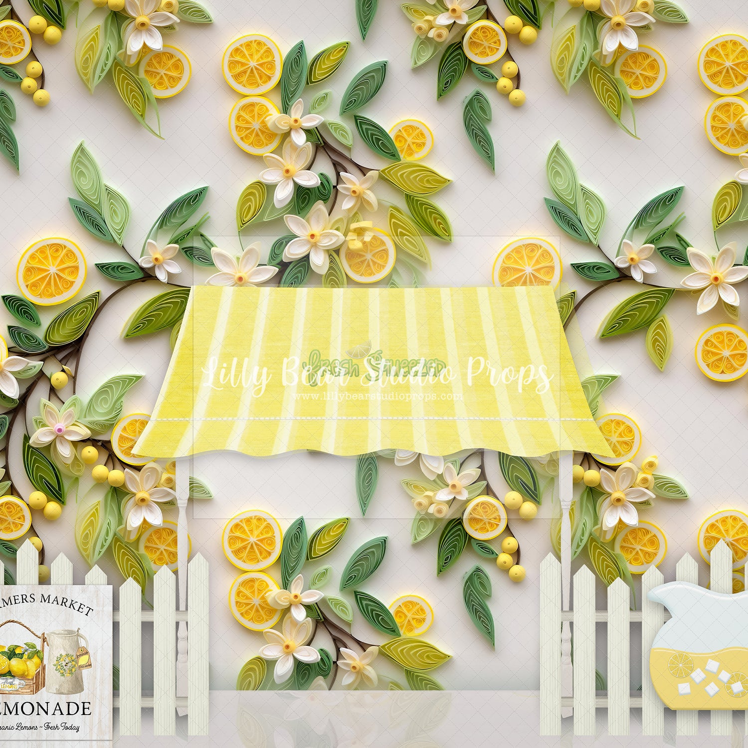 Lemons Quill Art