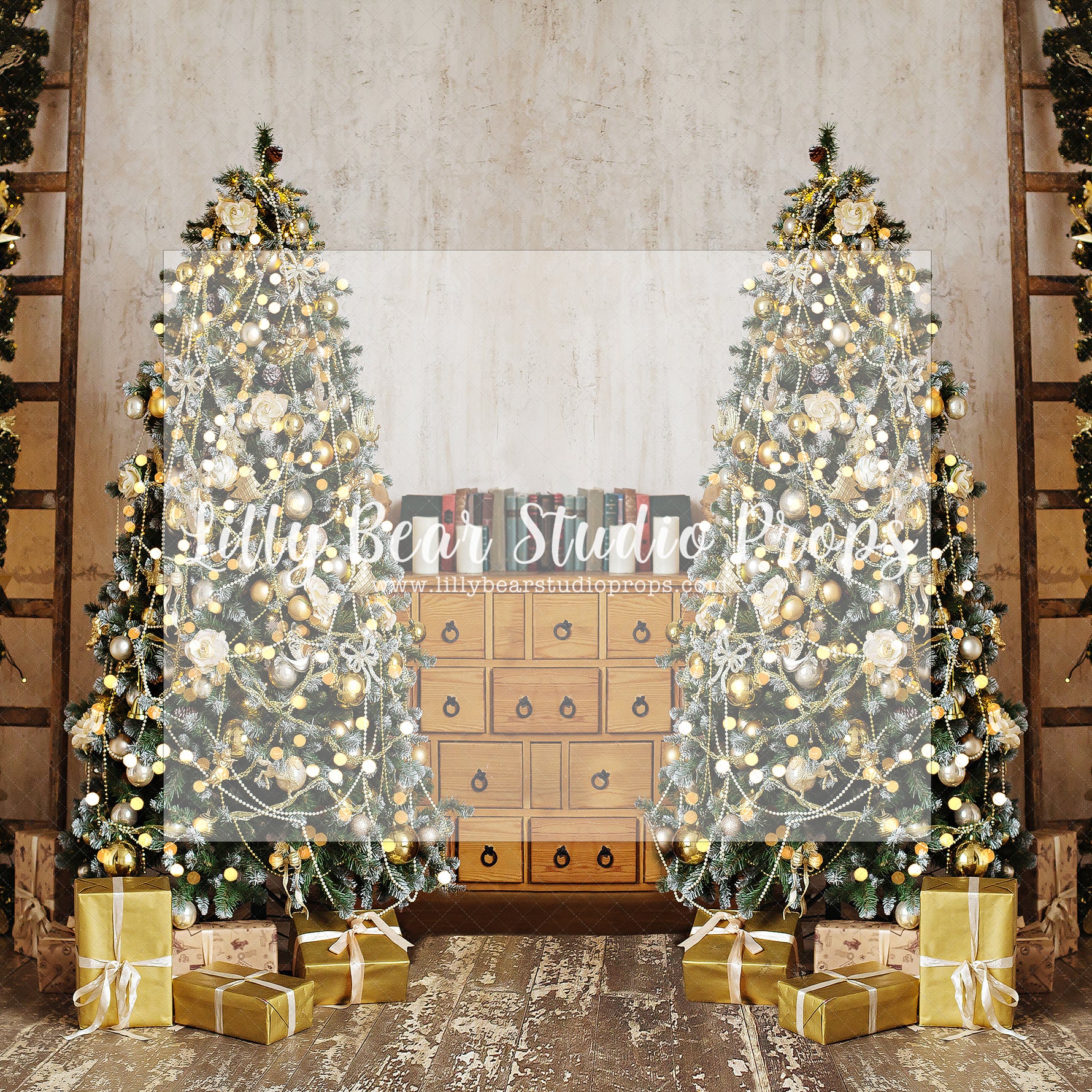 A Christmas Treasure - Lilly Bear Studio Props, christmas, Cozy, Decorated, Festive, Giving, Holiday, Holy, Hopeful, Joyful, Merry, Peaceful, Peacful, Red & Green, Seasonal, Winter, Xmas, Yuletide