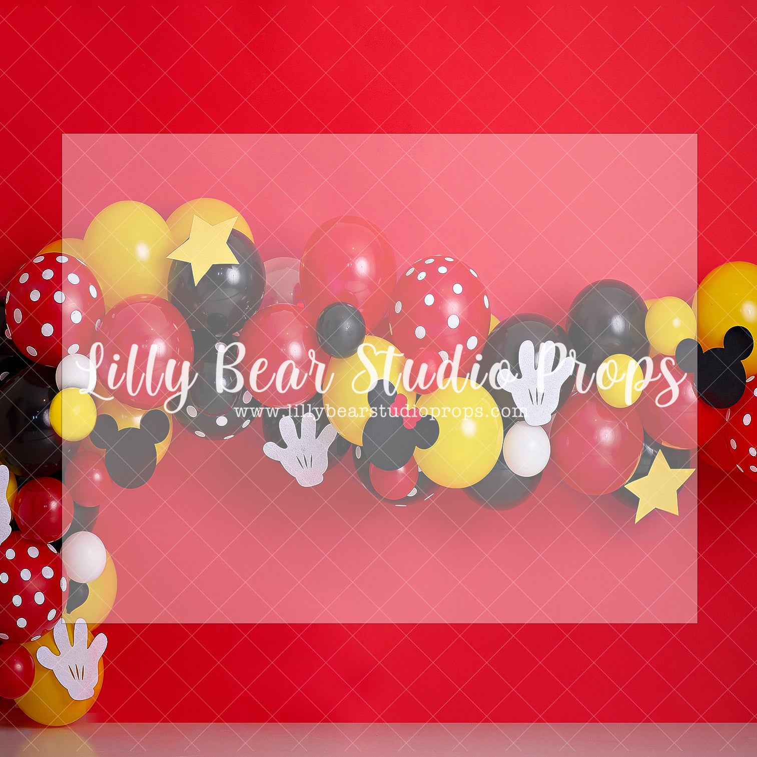 A Clubhouse Party - Lilly Bear Studio Props, clubhouse, Fabric, girls, mickey, mickey mouse, mickey mouse balloons, mickey mouse clubhouse, mickey mouse head, minnie mouse, miska mouska mickey mouse, Wrinkle Free Fabric