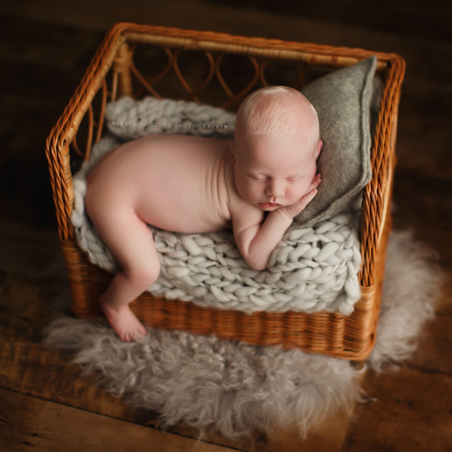 Cullen Bed (RTS) by Lilly Bear Studio Props sold by Lilly Bear Studio Props, baby papasan chair - bamboo - bamboo baby