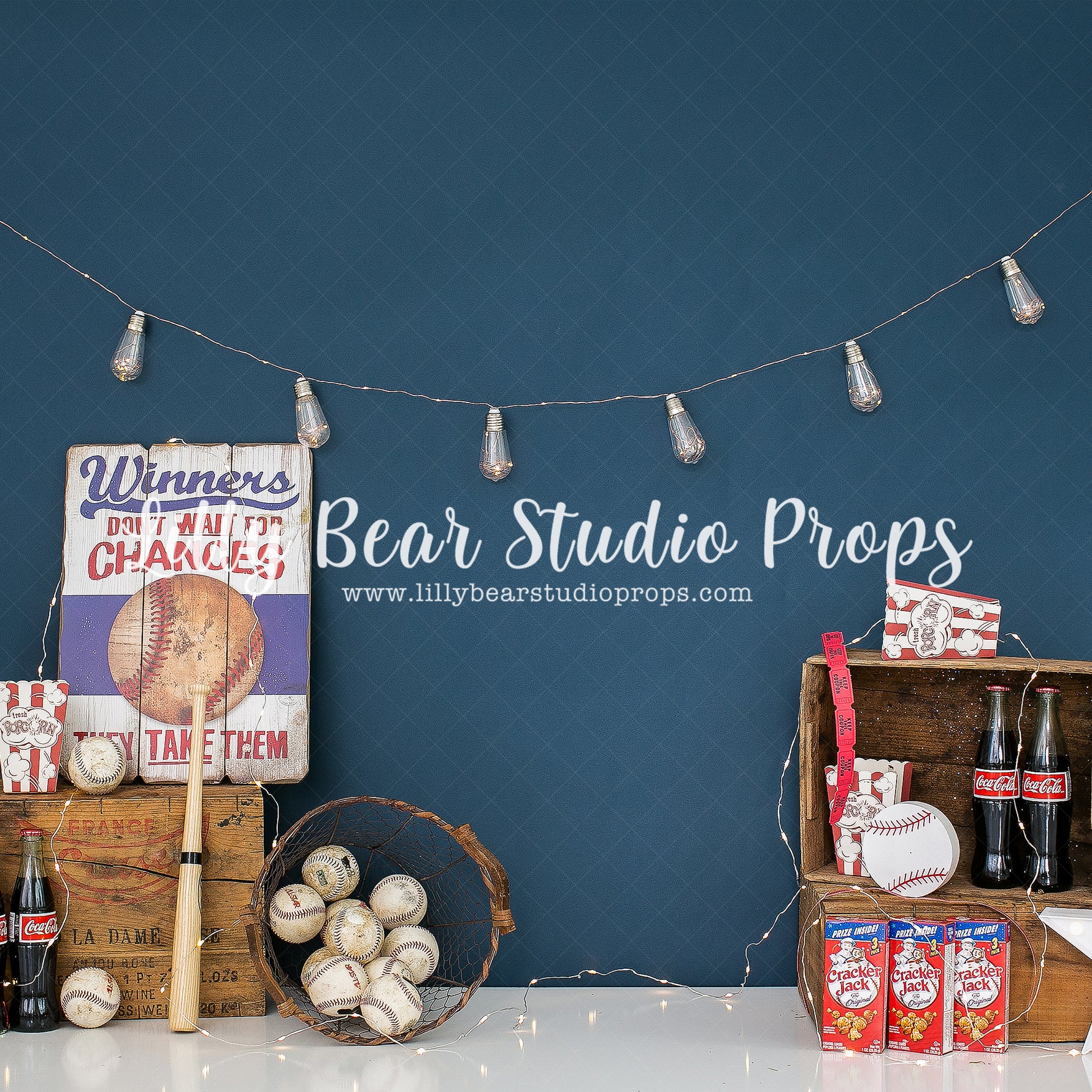 Babe Ruth by Karissa Knowles Photography sold by Lilly Bear Studio Props, april showers - babe ruth - ball - ball game