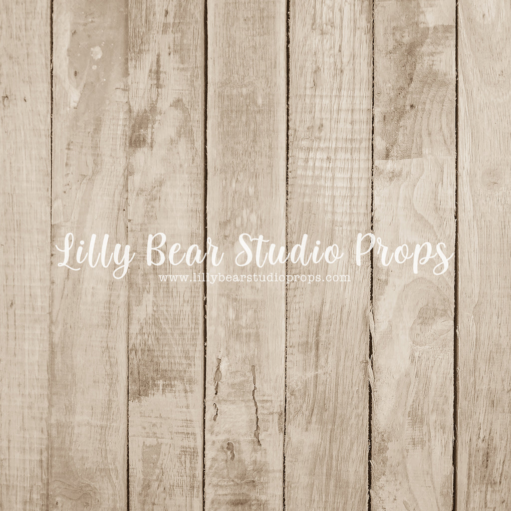 Bernard Vertical Wood LB Pro Floor by Lilly Bear Studio Props sold by Lilly Bear Studio Props, cream wood - distressed