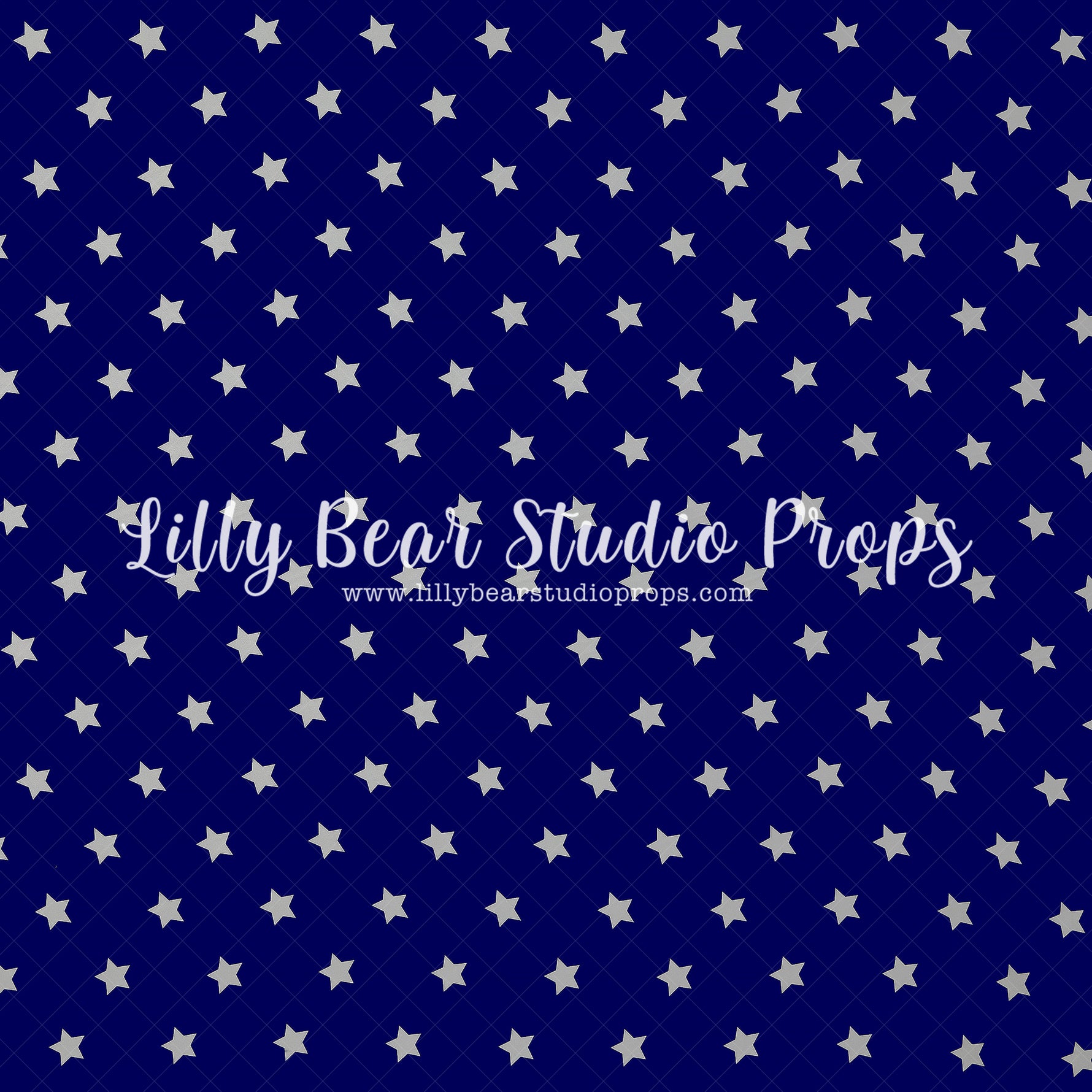 Blue Stars by OhSoBeauty Photography sold by Lilly Bear Studio Props, all star - birthday - cake smash - Fabric - girls