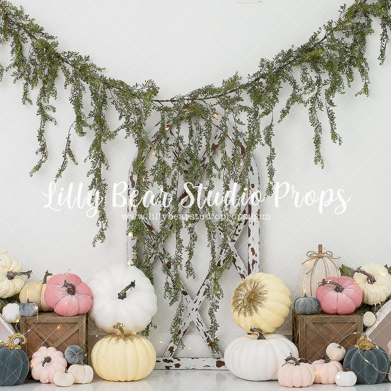 Bohemian Pretty Pumpkin by Karissa Knowles Photography sold by Lilly Bear Studio Props, autumn - autumn colors - autumn