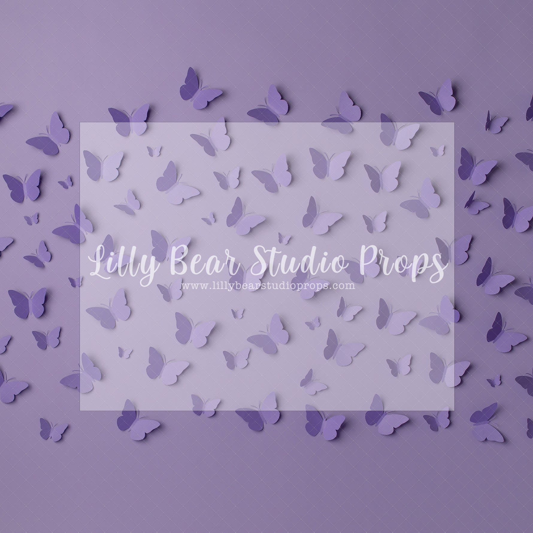 Butterfly Purple - Lilly Bear Studio Props, butter flies, butterflies, Fabric, FABRICS, paper butterflies, Wrinkle Free Fabric