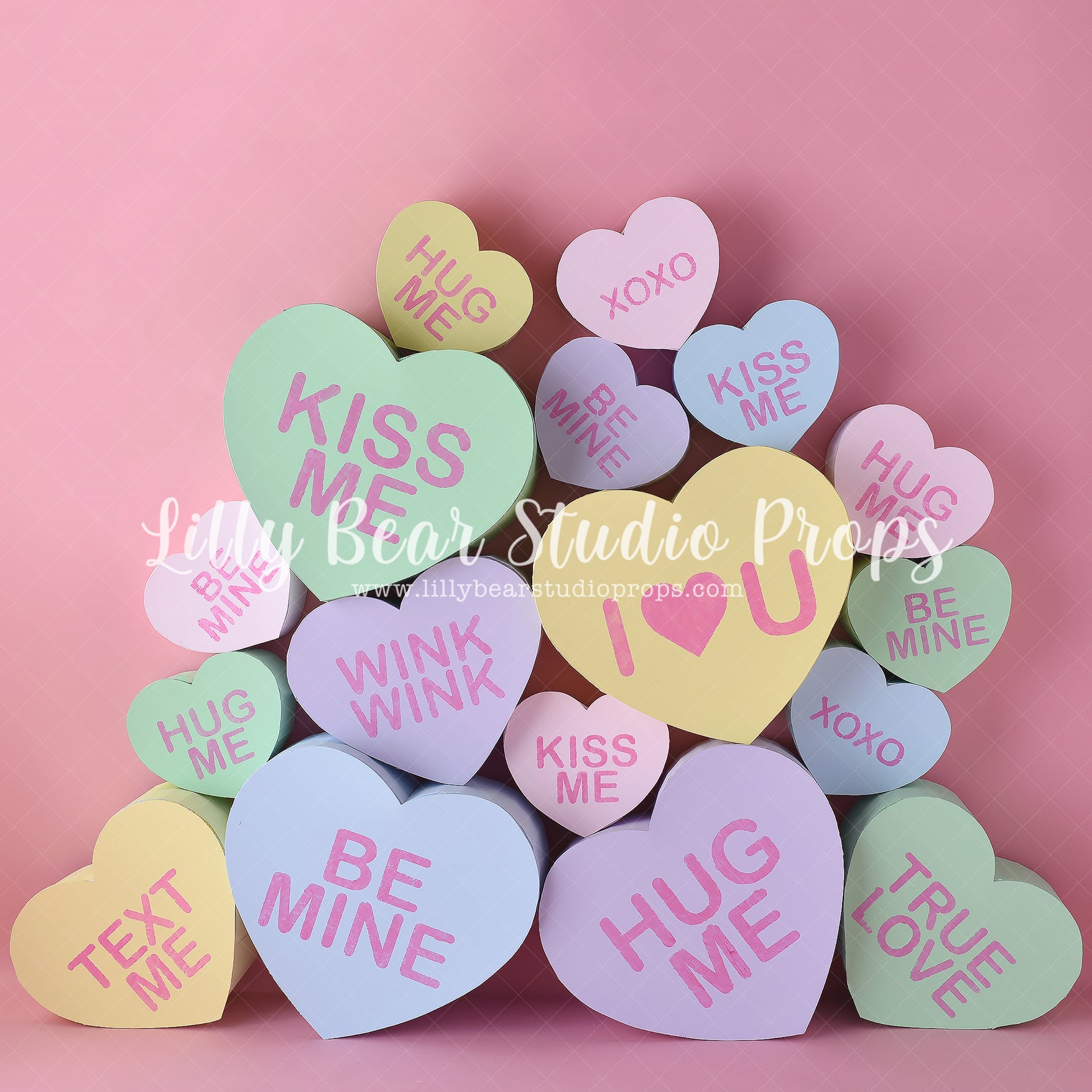 Candy Heart by Fabien Chan Photography sold by Lilly Bear Studio Props, balloon - fabric - FABRICS - girl - girls - hea