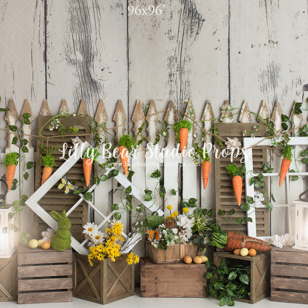 Carrot Garden by Daniella Photography sold by Lilly Bear Studio Props, bunnies - bunny - carrot - carrot garden - carro