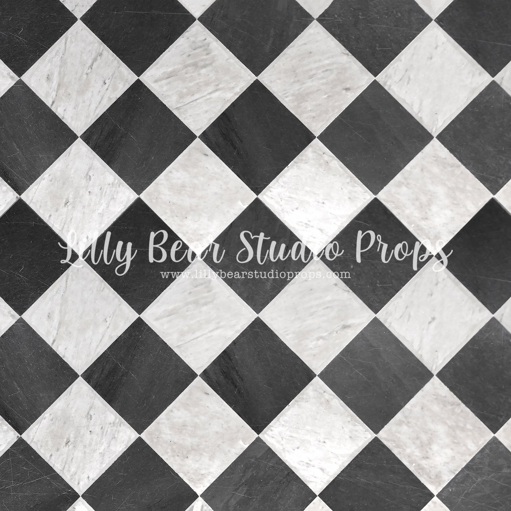 Checkerboard Floor - Lilly Bear Studio Props, FABRICS, FLOORS, mat floors