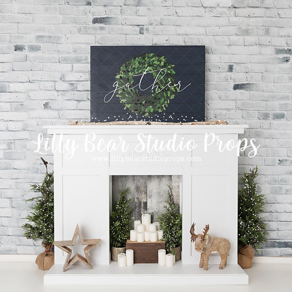 Christmas Gathering by Meagan Paige Photography sold by Lilly Bear Studio Props, christmas - Fabric - holiday - Wrinkle