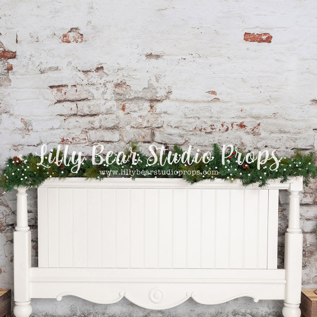 Christmas Tree Headboard by Meagan Paige Photography sold by Lilly Bear Studio Props, christmas - christmas headboard
