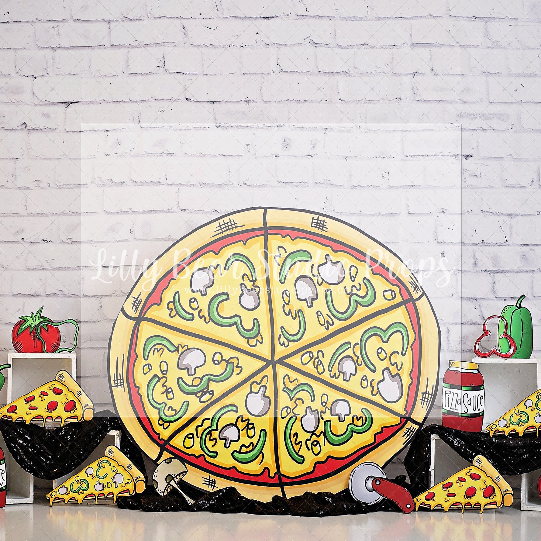 Have a Slice - Lilly Bear Studio Props, football, football field, italian pizza, pizza, pizza hut, pizza oven, pizza parlor, pizza party, pizza pizza, pizza shop, pizza store, pizzaria