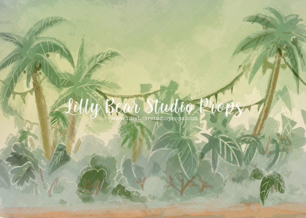 Into The Jungle by Lilly Bear Studio Props sold by Lilly Bear Studio Props, animals - baby jungle - dessert island - is