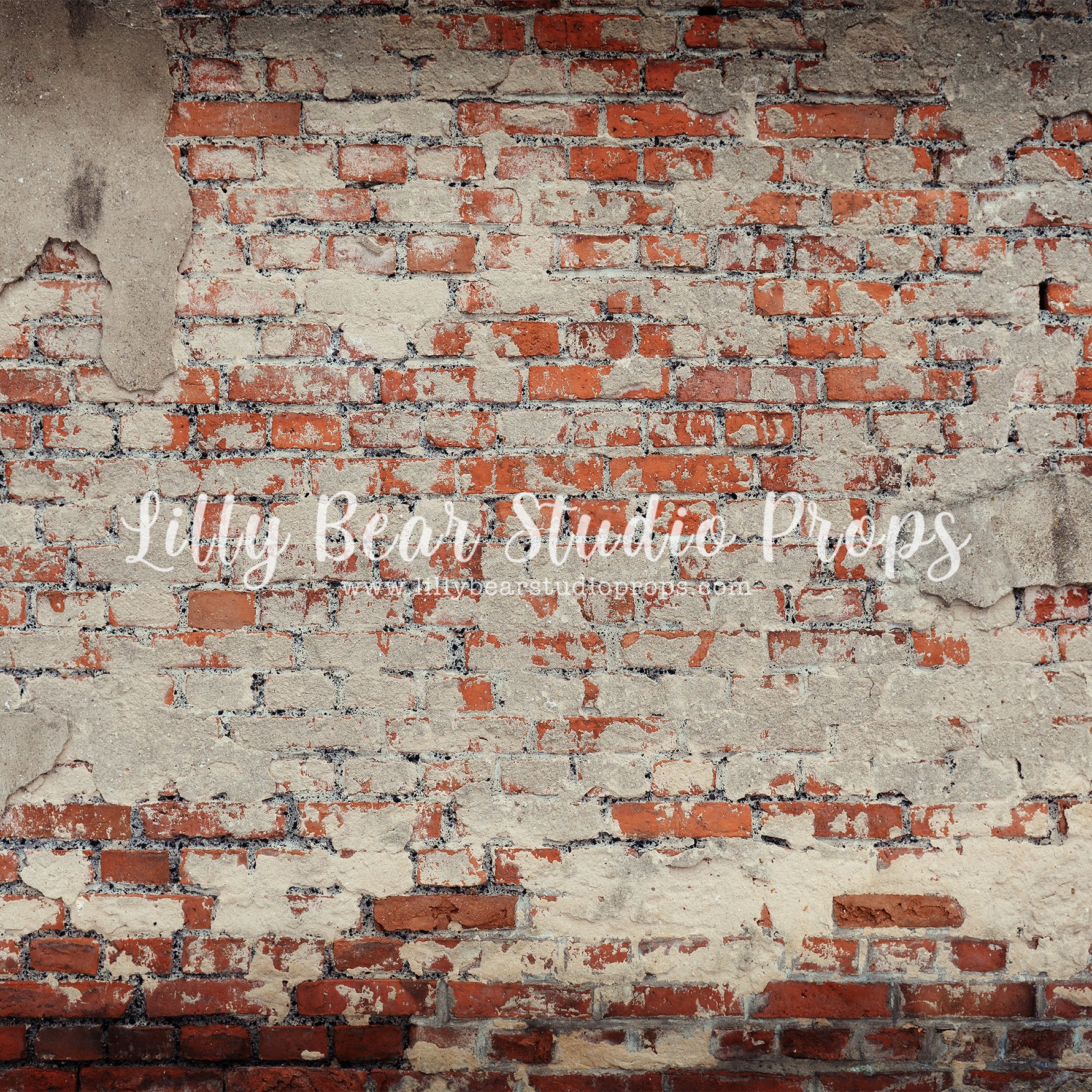 Jersey Brick Wall by Lilly Bear Studio Props sold by Lilly Bear Studio Props, brick - Brick Wall - cracked brick wall