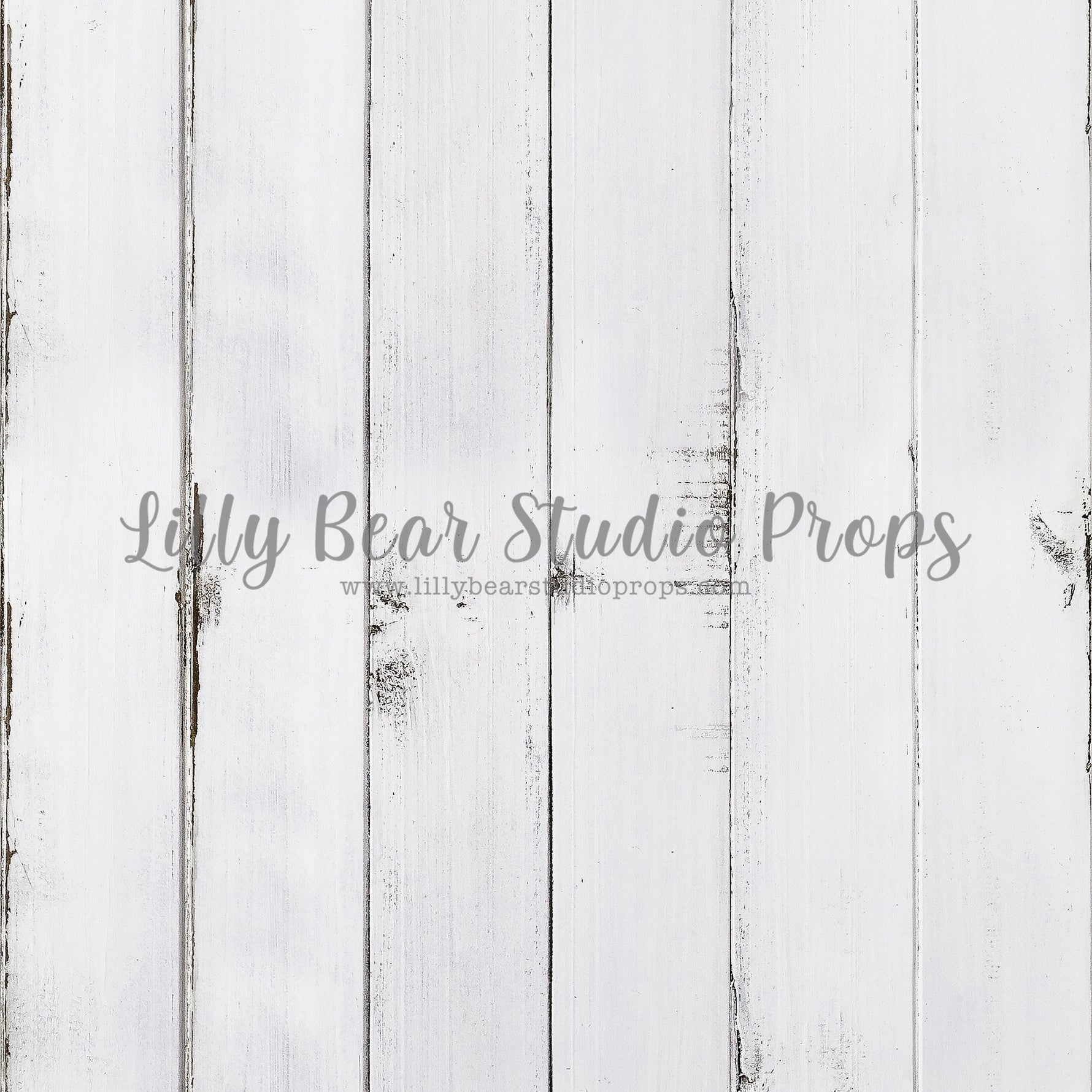 Lilly White Wood Planks Floor by Lilly Bear Studio Props sold by Lilly Bear Studio Props, distressed - distressed plank