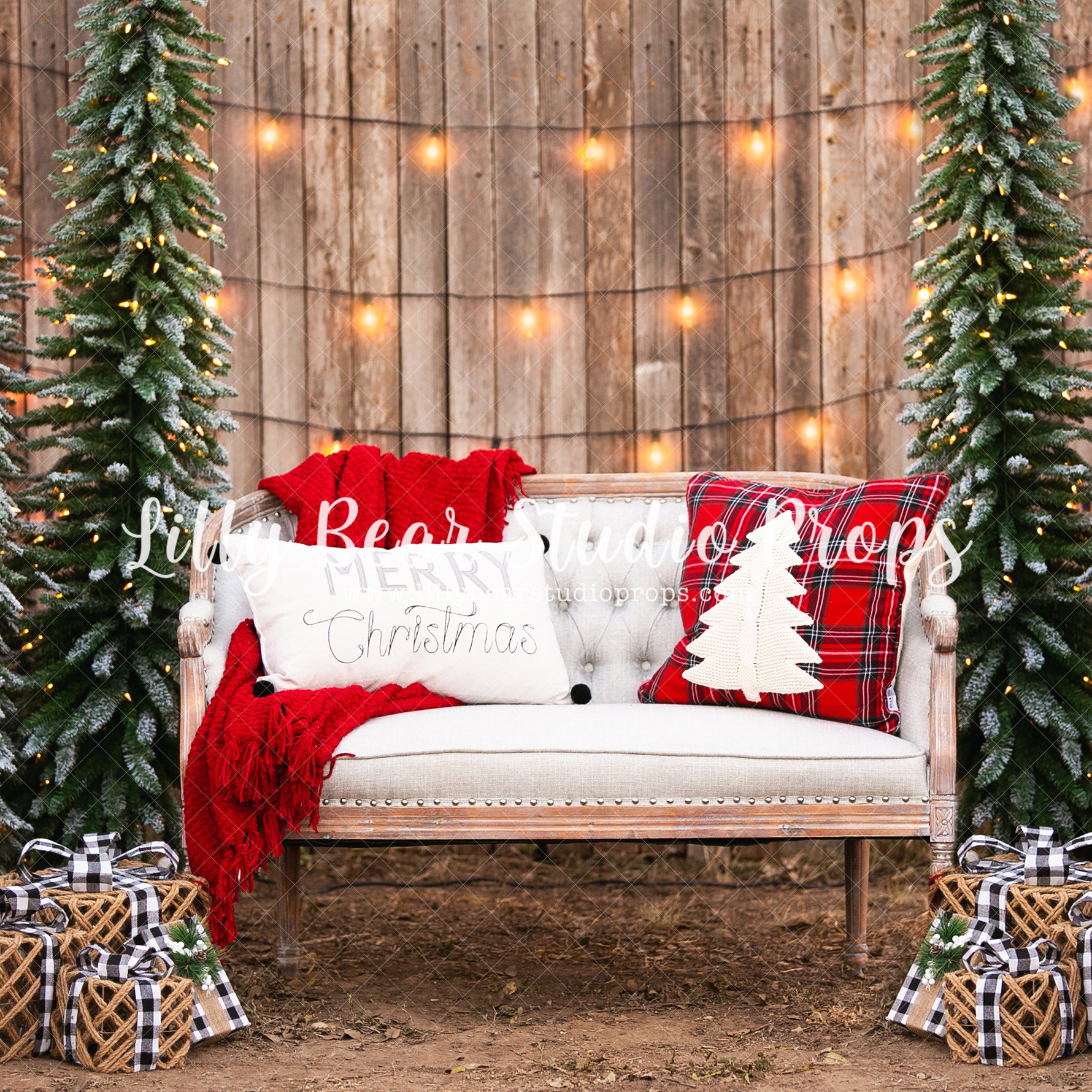 Merry Christmas Couch Trees - Lilly Bear Studio Props, animals, autumn forest, dark forest, enchanted forest, Fabric, FABRICS, fall forest, forest, forest animals, forest entry, forest floor, forest friends, forest painting, fox, green forest, into the wild, lanterns, little wild one, misty forest, moon, moonlight, moonlight forest, night forest, nighttime, owl, pine forest, pine tree, pine tree forest, pine trees, raccoon, where the wild things are, wild, wild animal, wild one, wild things, woodland forest