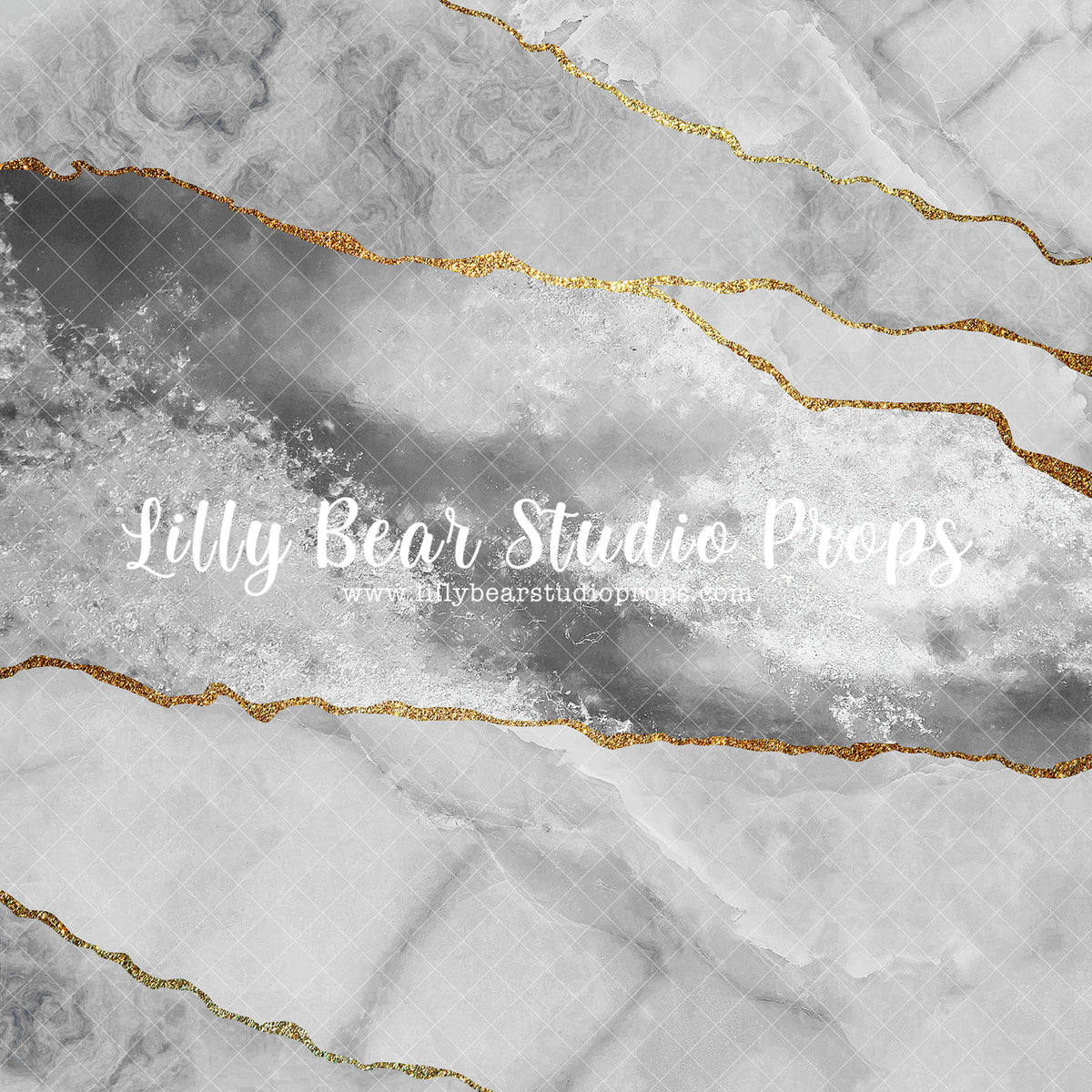 Moonstone Geode Lilly Bear Studio Props