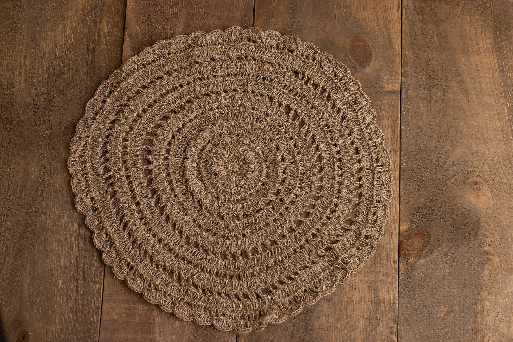 Natural Round Macrame Layer - Lilly Bear Studio Props, jute, layers, macrame, props, stuffer