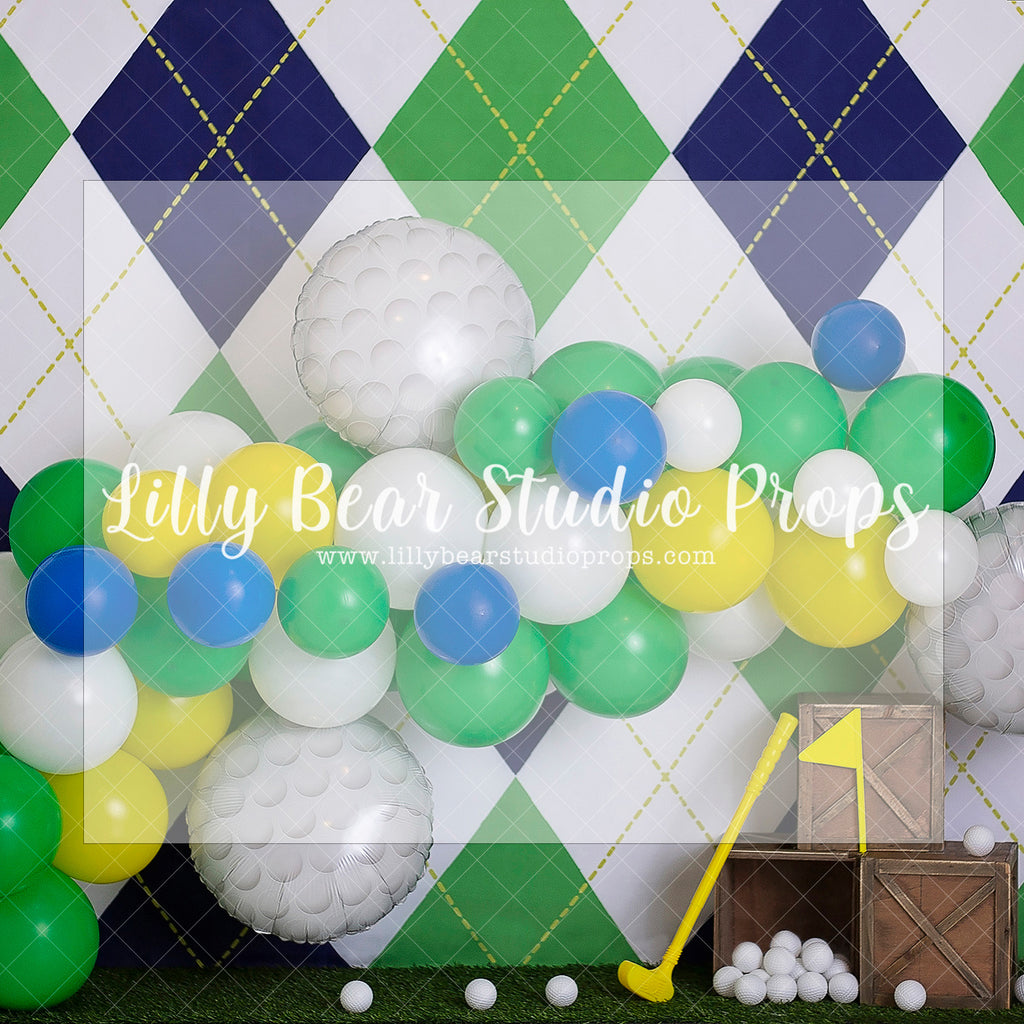 19th Hole - Lilly Bear Studio Props, golf, golf balls, golf cart, golf club, golf country club, golf course, golf driver, golf shoes, golf star, putter