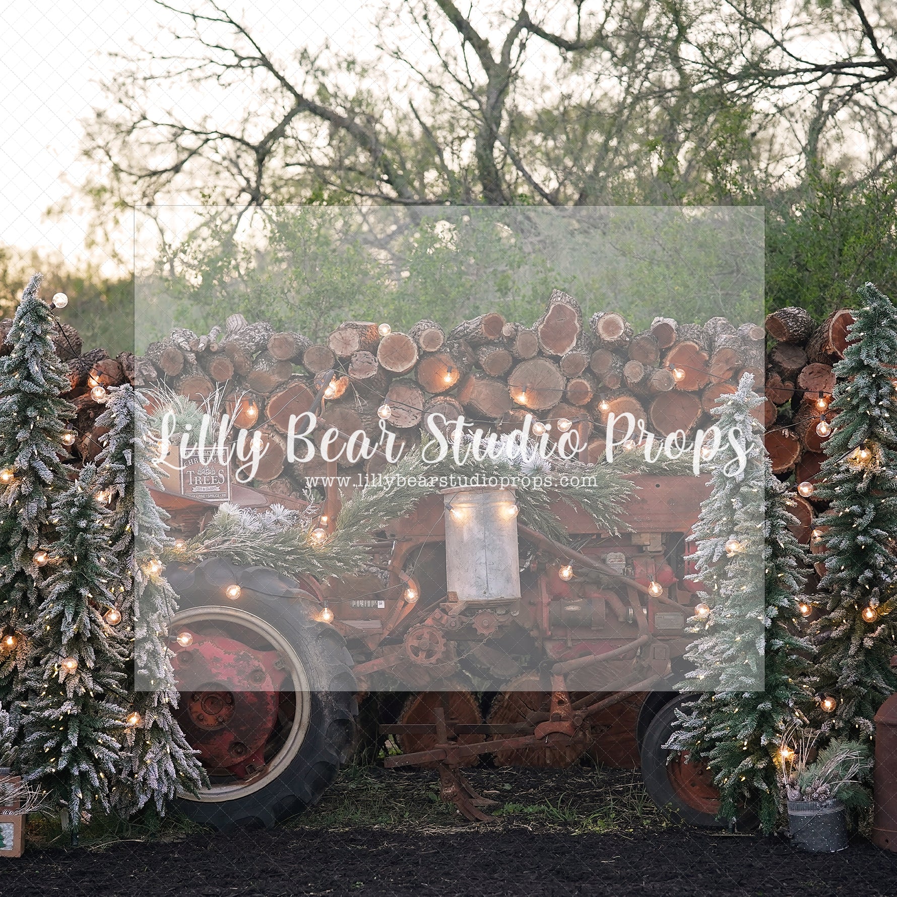 Pine Valley Christmas Farm - Lilly Bear Studio Props, cloud, hearts, rainbow, rainbow hearts